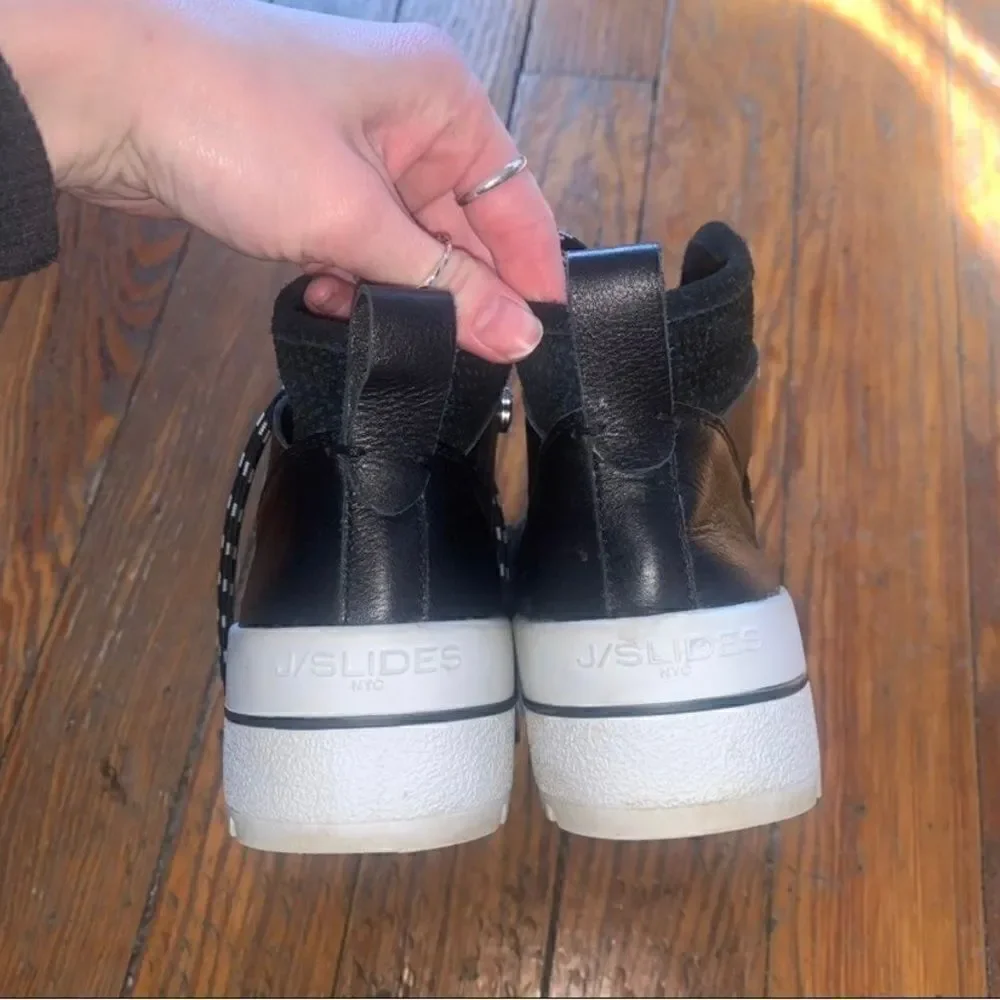 J Slides Platform High Top Sneakers Anthropologie 6